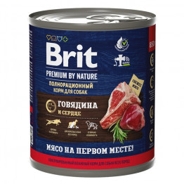Brit Premium Dog (Говядина и Cердце) 