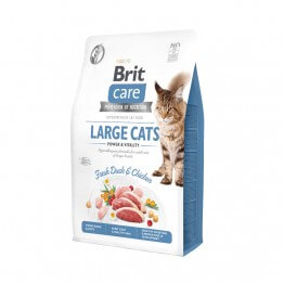 Brit Care Large cats Power & Vitality для крупных кошек 2кг
