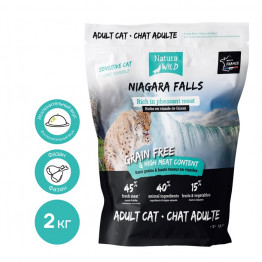 Natura Wild Niagara Falls Adult Cat (Фазан) 2кг