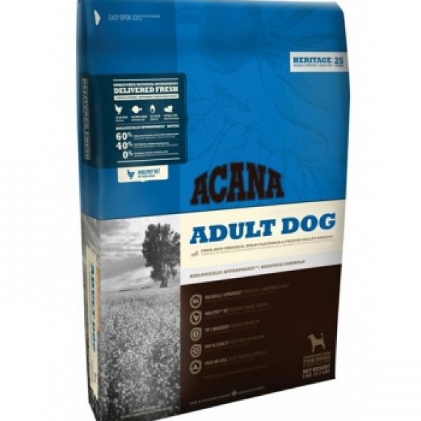 Acana Adult Dog для Взрослых Собак Всех Пород 11,4кг