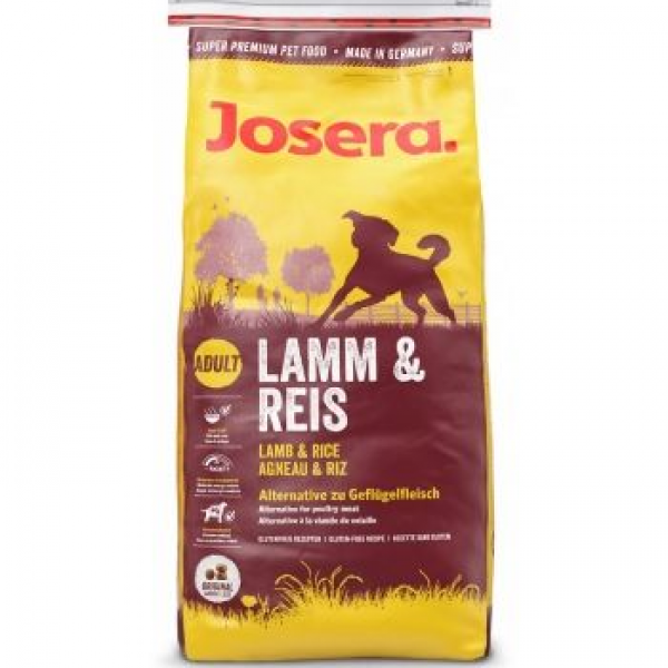 Josera Lamb and Rice для Взрослых Собак всех Пород 12,5кг