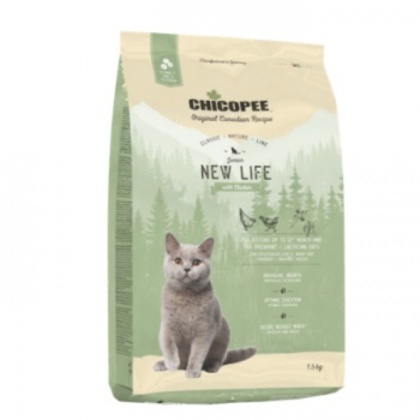 Chicopee CNL New Life для Котят и Беременных Кошек 15кг