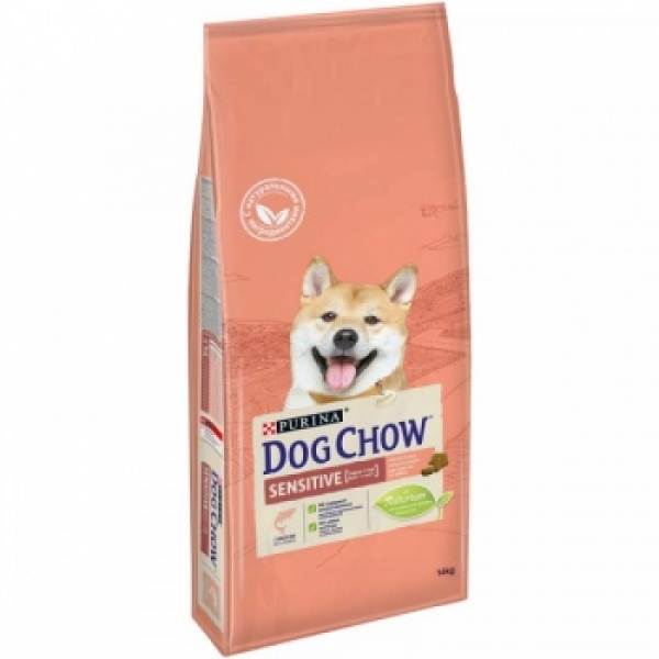 Purina Dog Chow Sensitive для взрослых собак 14кг