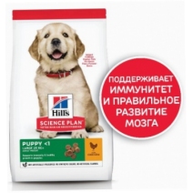 Hill's Science Plan с Курицей для щенков крупных 2,5кг