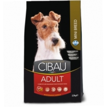 Корм Cibau Adult Mini для Взрослых собак Мелких Пород 2500г