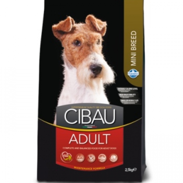 Корм Cibau Adult Mini для Взрослых собак Мелких Пород 7кг
