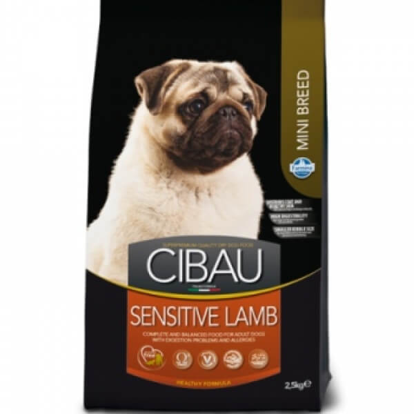 Cibau Sensitive Lamb Mini для взрослых мелких пород 2500г