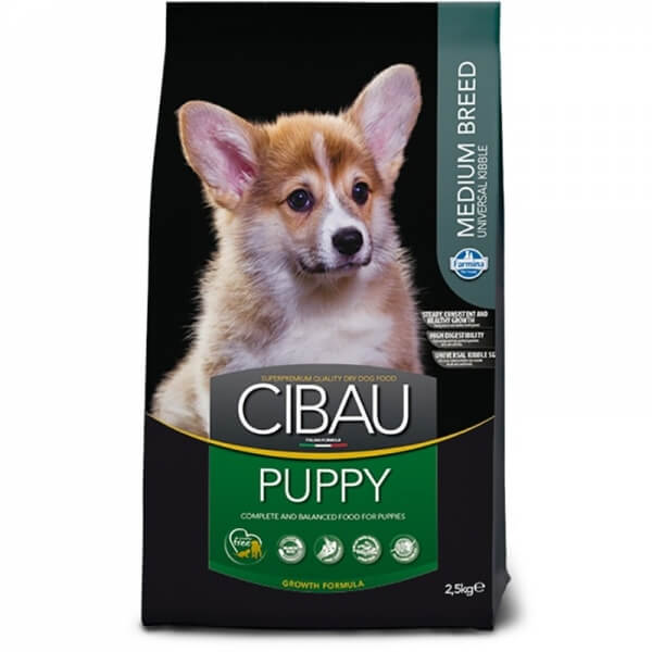 Корм Cibau Puppy Medium для Щенков Средних Пород 2500г