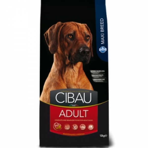 Корм Cibau Adult Maxi для Взрослых Собак Крупных Пород 12кг