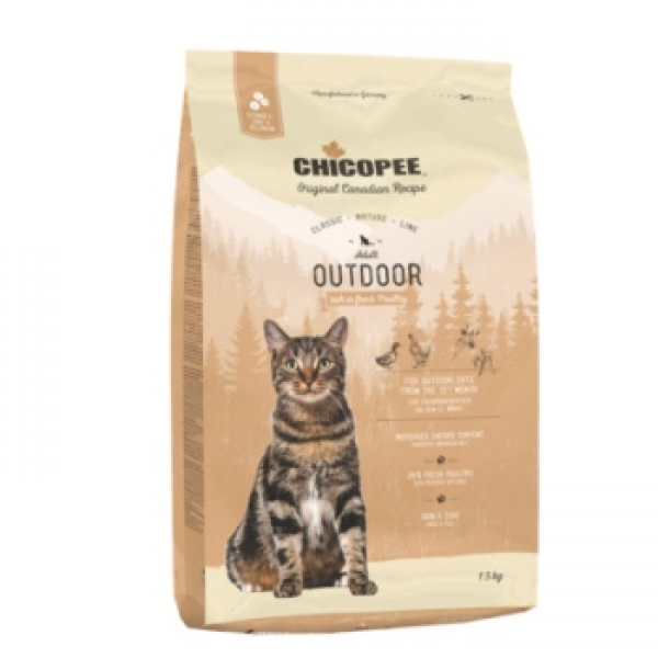 Chicopee CNL Outdoor (Птица) для активных котов 1,5кг