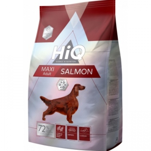 HiQ Maxi Adult Salmon Для собак крупных пород 11кг