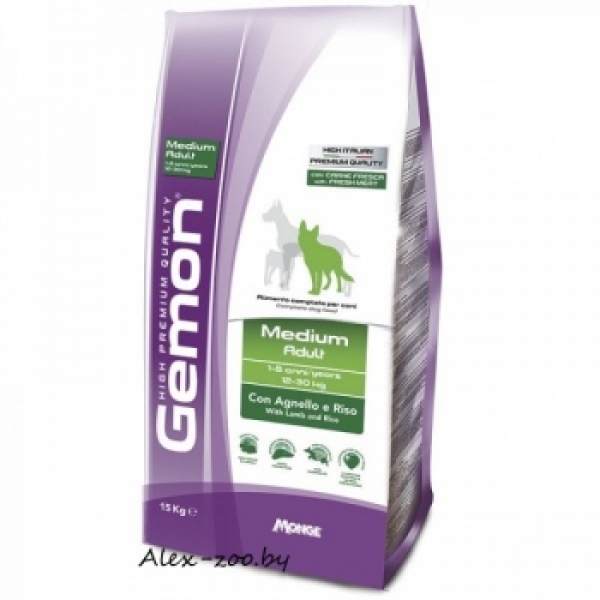 Gemon Adult Ягненок и Рис 20кг