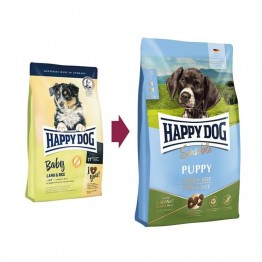 Happy Dog Puppy Sensible (Ягненок и рис) для Щенков