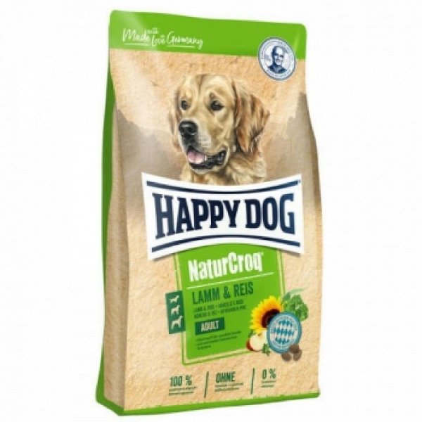 Happy Dog NaturCroq (Ягненок и рис) 15кг