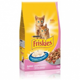 Friskies Junior (Курица с Молоком и Овощами) для Котят 2кг