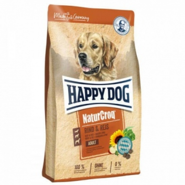 Happy Dog NaturCroq (Говядина и рис) 4кг