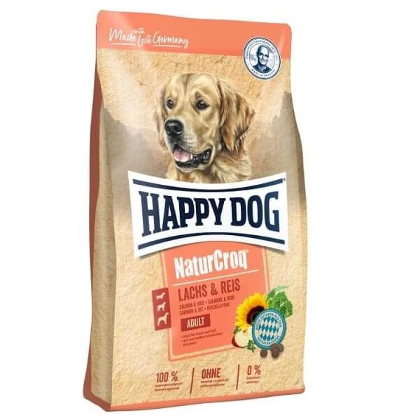 Happy Dog NaturCroq (Лосось и рис) 11кг