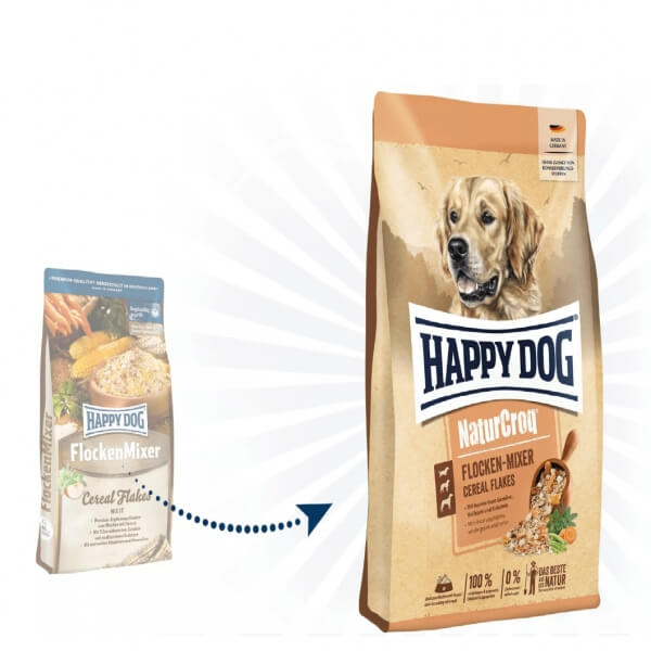 Happy Dog NaturCroq Flocken Mixer (Хлопья) 10кг