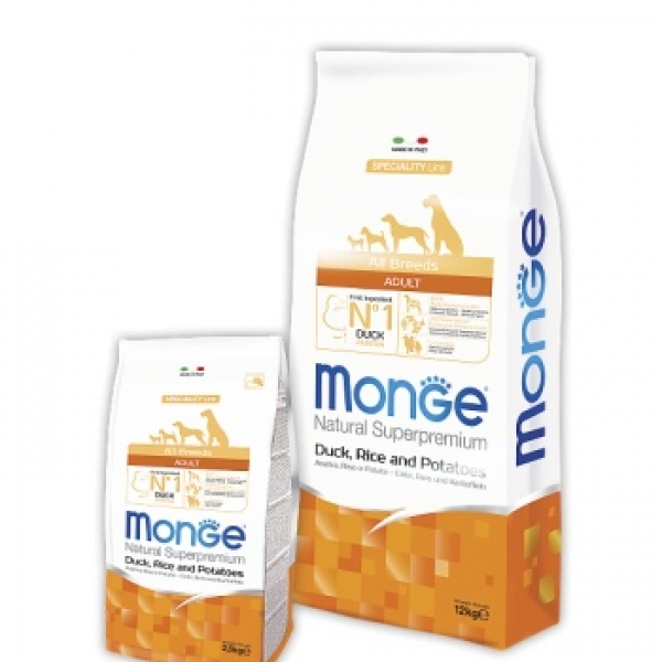 Monge Speciality Adult All Breeds Утка 2,5кг