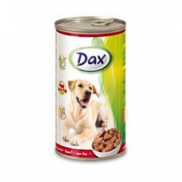 Dax Кусочки с Говядиной для Собак всех Пород 1240г