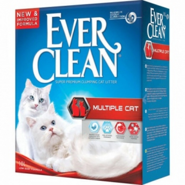 Наполнитель Ever Clean Multiple Cat 10л