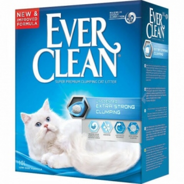 Наполнитель Ever Clean Extra Strong Unscented 6л