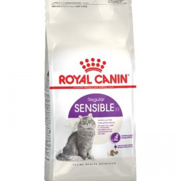 Royal Canin Sensible 33 с Чувствительным Пищеварением 4кг