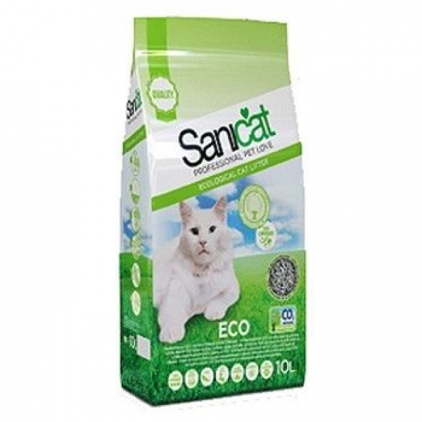 Наполнитель SaniCat Eco без запаха 10л