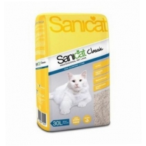 Наполнитель SaniCat Classic без запаха 10л