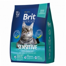 Brit Premium Cat Sensitive (Ягненок, Индейка) 8кг