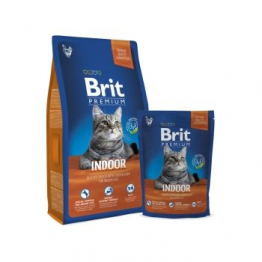 Brit Premium Cat Indoor (Курица и Печень) 8кг