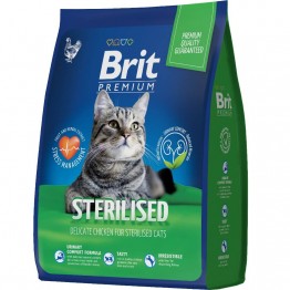 Brit Premium Cat Sterilized (Курица) 2кг