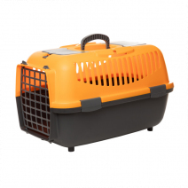 Переноска Triol "Верона" L, оранжевая, 610x400x380мм