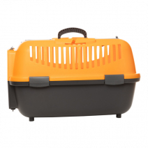 Переноска Triol "Верона" L, оранжевая, 610x400x380мм