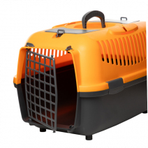 Переноска Triol "Верона" L, оранжевая, 610x400x380мм