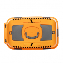 Переноска Triol "Верона" L, оранжевая, 610x400x380мм