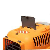 Переноска Triol "Верона" L, оранжевая, 610x400x380мм