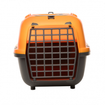 Переноска Triol "Верона" L, оранжевая, 610x400x380мм