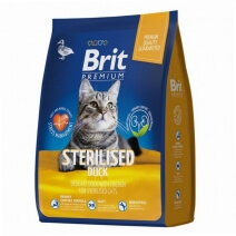 Brit Premium Sterilized (Утка, Курица) 2кг