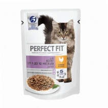 Perfect Fit для котят от 1 до 12 мес (Курица в соусе) 75гр