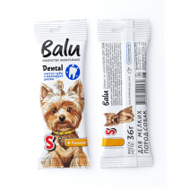BALU для собак мелких пород S, 36гр (3шт)