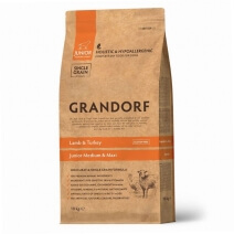 Grandorf Junior Medium & Maxi(Ягненок и индейка) 10кг
