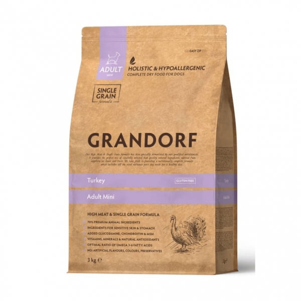 Grandorf Adult Mini (Индейка) 3кг
