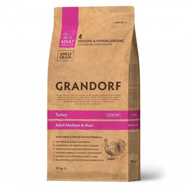 Grandorf Adult Medium & Maxi (Индейка) 3кг