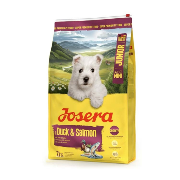 Josera MiniJunior (Утка и лосось) для щенков 3кг