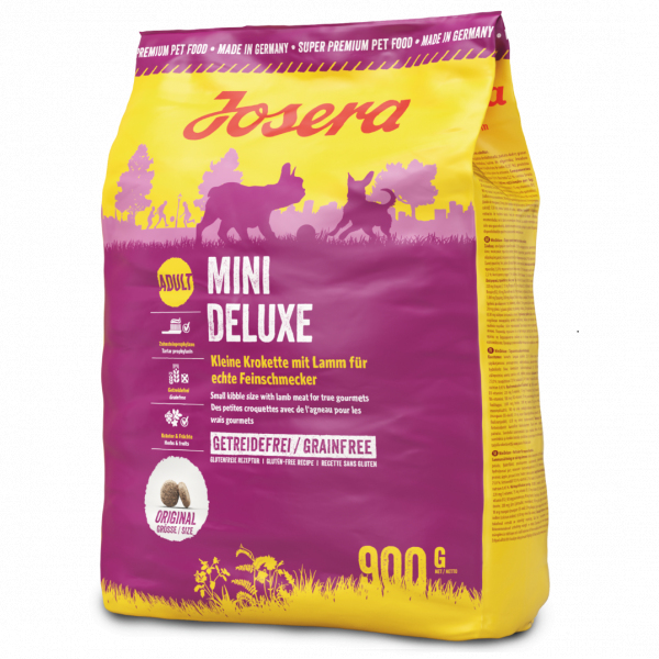 Josera MiniDeluxe Для взрослых собак мелких пород 900гр