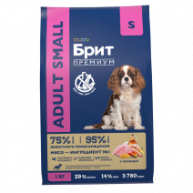 Brit Premium Adult Small (Курица) 1кг