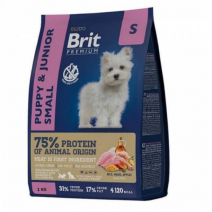 Brit Premium Puppy and Junior Small (Курица) 1кг