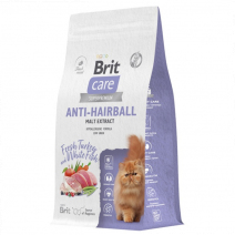 Brit Care Anti-Hairball (Белая рыба, индейка) 1,5кг