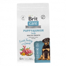 Brit Care Puppy&Junior L (Индейка, ягненок) 3кг